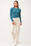 Holly Wheat Jeans - Greige Goods