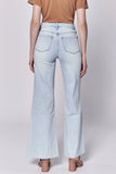 Fiona Wide Leg Jean - Greige Goods