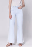 Fiona Wide Leg Jean - Greige Goods