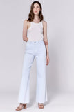 Fiona Wide Leg Jean - Greige Goods