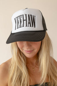 Yee Haw Trucker Hat - Greige Goods