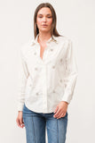Lola Boyfriend LS Top - Greige Goods