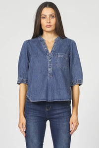 Sidney Denim Top