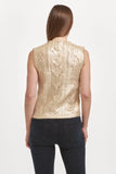 Tatiana Sleeveless Sweater - Greige Goods