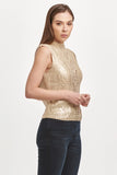 Tatiana Sleeveless Sweater - Greige Goods