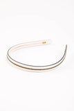 Acetate Crystal Headband - Greige Goods