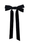 Viola Double Bow Barrette - Greige Goods