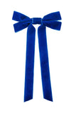 Viola Double Bow Barrette - Greige Goods