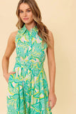 Green Woven Midi Dress - Greige Goods