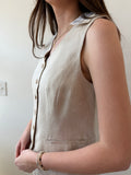 Bydazia Waistcoat - Greige Goods