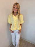 Ruffle Detail Bubble Top