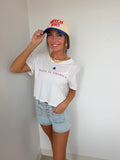 Made in America Crop Tee