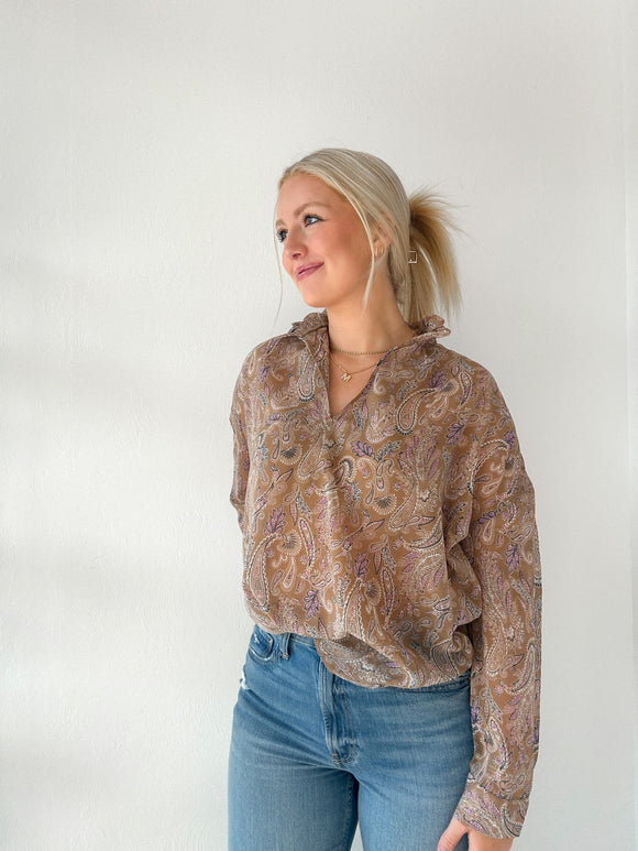 The Paisley Blouse