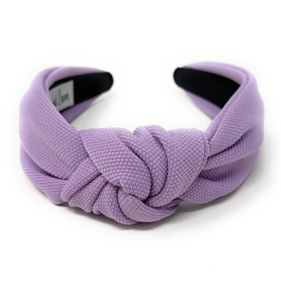 Purple Knotted Headband - Greige Goods
