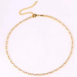 Shimmer Daze Necklace - Greige Goods