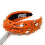 Gameday Jeweled Headband - Greige Goods