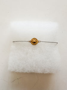 Gold Disk Sorority Bracelets