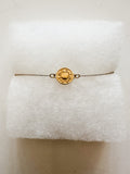 Gold Disk Sorority Bracelets