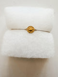 Gold Disk Sorority Bracelets