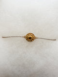 Gold Disk Sorority Bracelets