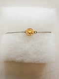 Gold Disk Sorority Bracelets