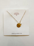 Sorority Pearl Drop Necklace - Greige Goods