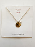 Sorority Pearl Drop Necklace - Greige Goods