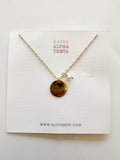 Sorority Pearl Drop Necklace - Greige Goods