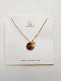 Sorority Pearl Drop Necklace - Greige Goods