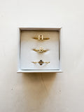 Sorority Stack Rings - Greige Goods