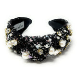 Eira Jeweled Headband - Greige Goods