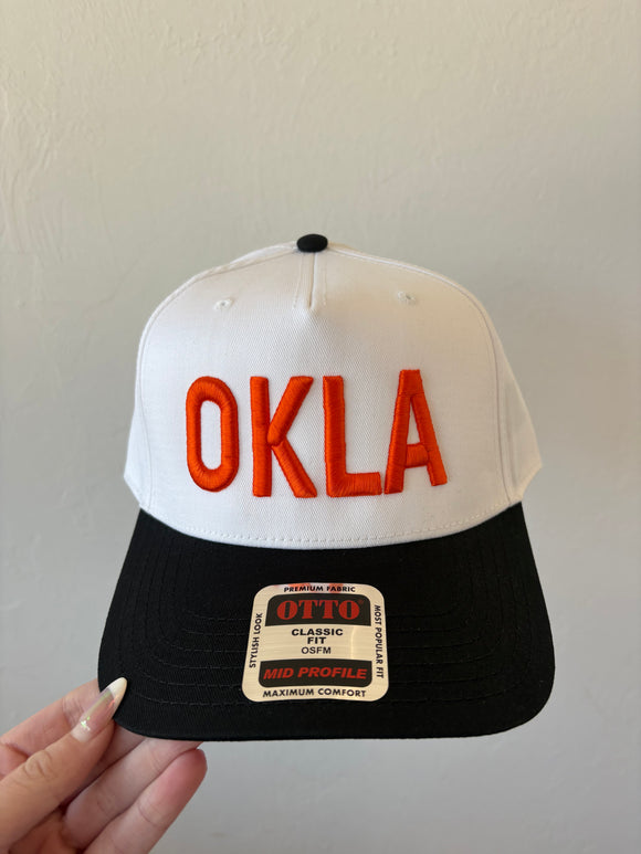 OKLA Trucker Hat - Greige Goods
