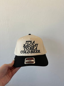 Bad Day to be a Beer Hat - Greige Goods