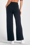 Wide Leg Elasticized Pant - Greige Goods