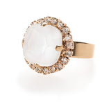 Jayne Crystal Trimmed Ring