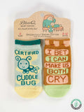 The Funny Baby Socks - Greige Goods