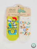 The Funny Baby Socks - Greige Goods