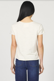 Vanya Sheer Top - Greige Goods