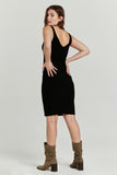 Nalani V-Neck Sweater Dress - Greige Goods
