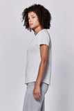 Vanya Sheer Top - Greige Goods