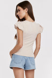 The Kai Top - Greige Goods