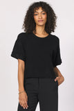 Catrina Short Sleeve Sweater - Greige Goods