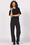 Catrina Short Sleeve Sweater - Greige Goods