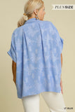 Button Down Dolman Top - Greige Goods