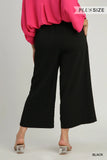 Curvy Girl Checkered Pant - Greige Goods