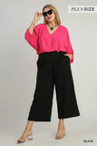 Curvy Girl Checkered Pant - Greige Goods