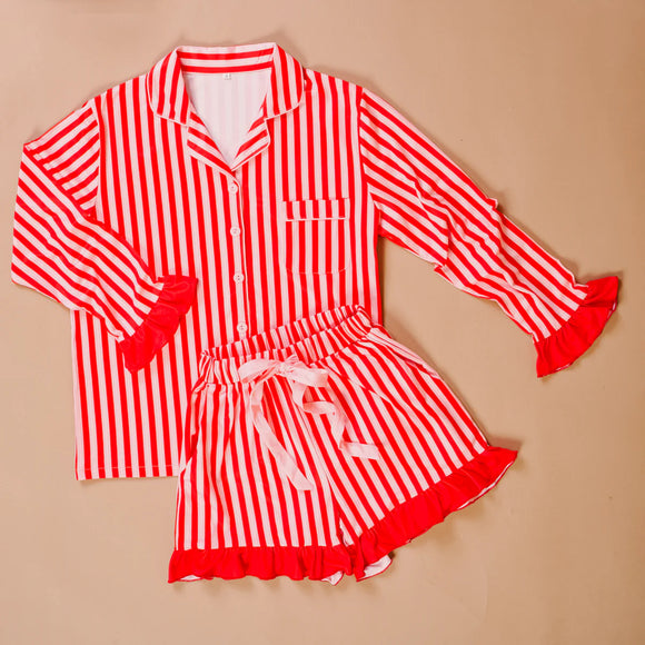 Sweet Dreams Peppermint Pajamas - Greige Goods