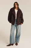 Ari Sherpa Coat - Greige Goods