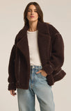 Ari Sherpa Coat - Greige Goods