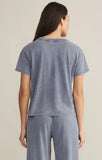 Go To Denim Jersey Tee - Greige Goods